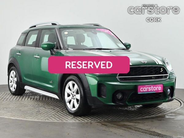 Mini Countryman SUV, Petrol Plug-in Hybrid, 2021, Green
