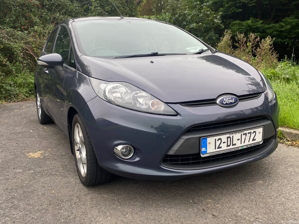 Ford Fiesta Hatchback, Petrol, 2012, Blue