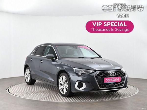Audi A3 Hatchback, Petrol Plug-in Hybrid, 2021, Grey