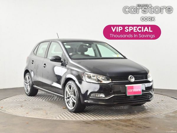Volkswagen Polo Hatchback, Petrol, 2017, Black