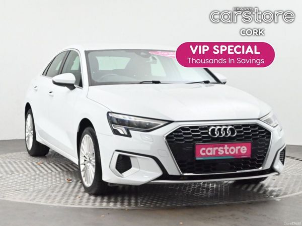 Audi A3 Saloon, Petrol, 2023, White