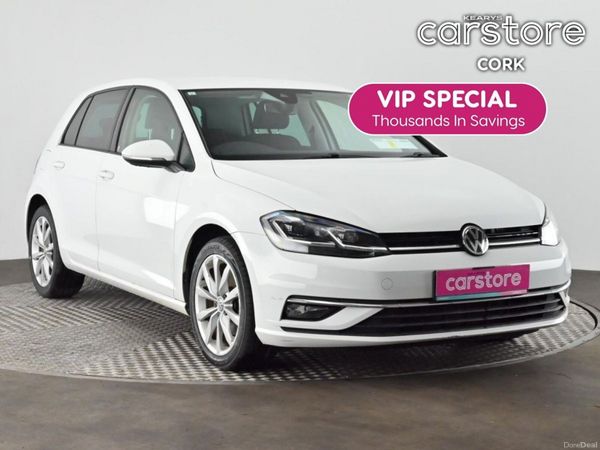 Volkswagen Golf Hatchback, Petrol, 2019, White