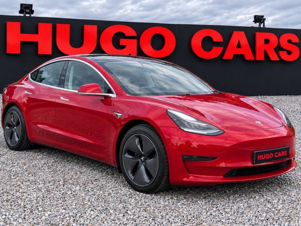 Tesla Model 3 Saloon, Electric, 2020, Red