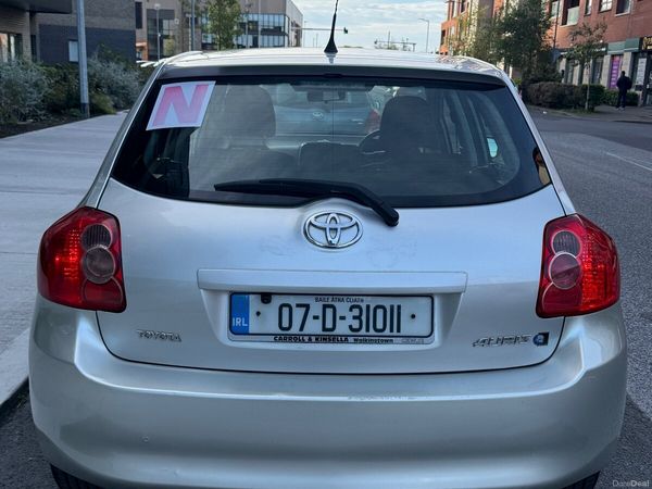 Toyota Auris Hatchback, Petrol, 2007, Silver