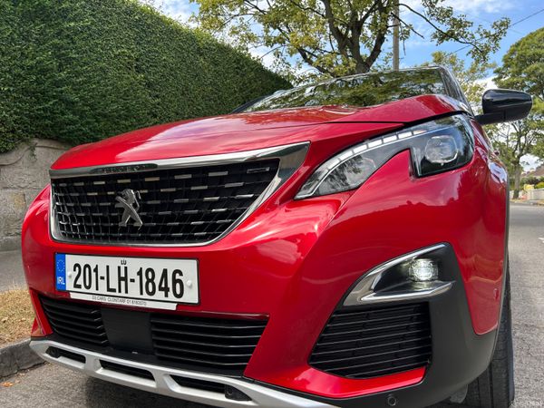 Peugeot 3008 Hatchback, Petrol, 2020, Red