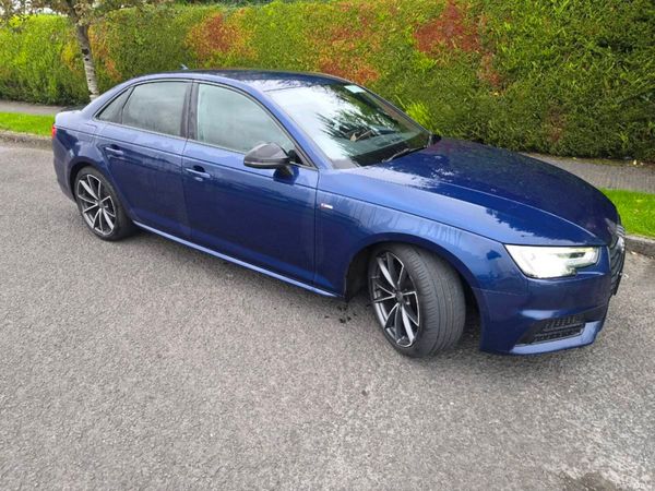 Audi A4 Saloon, Diesel, 2018, Blue