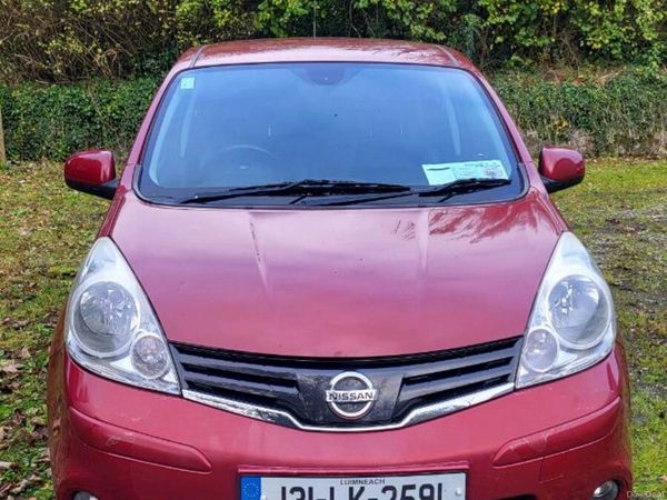 Nissan Note MPV, Petrol, 2013, Red