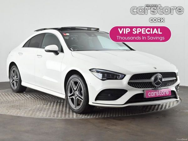 Mercedes-Benz CLA Coupe, Petrol Plug-in Hybrid, 2021, White