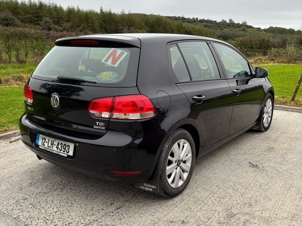 Volkswagen Golf Hatchback, Diesel, 2012, Black