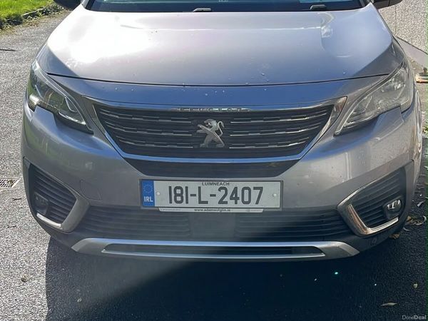 Peugeot 5008 MPV, Diesel, 2018, Grey