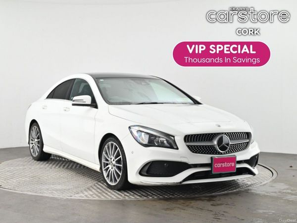 Mercedes-Benz CLA Saloon, Petrol, 2018, White