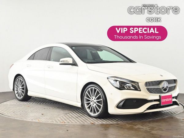 Mercedes-Benz CLA Saloon, Petrol, 2018, White