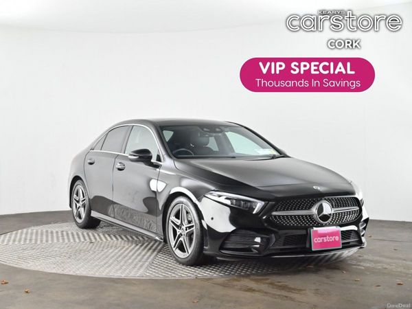 Mercedes-Benz A-Class Saloon, Petrol, 2021, Black
