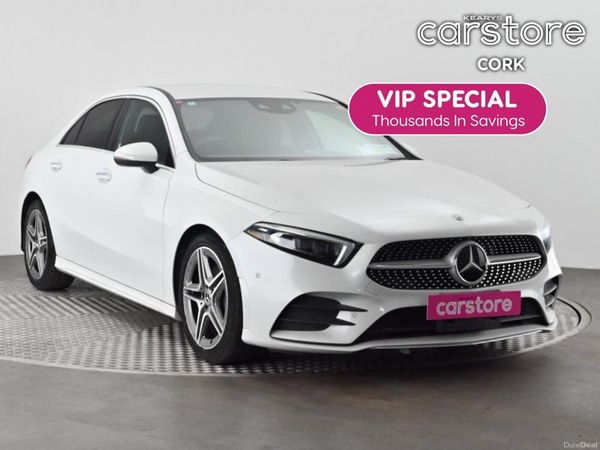 Mercedes-Benz A-Class Saloon, Petrol, 2020, White