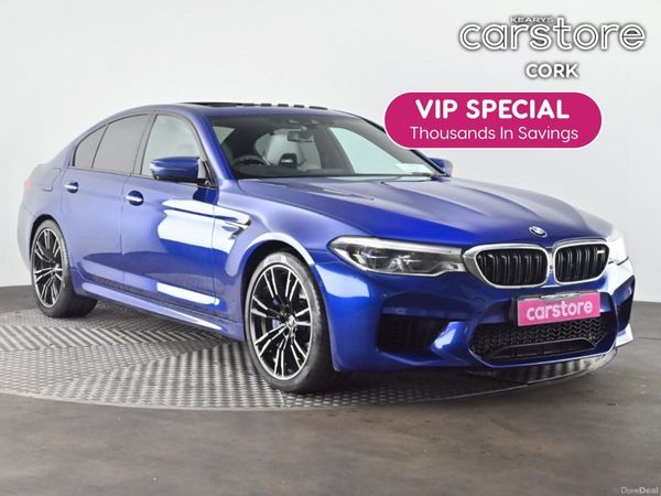 BMW M5 Saloon, Petrol, 2018, Blue