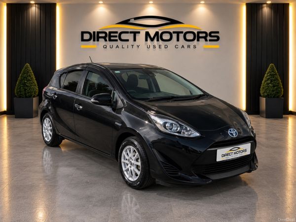 Toyota Aqua Hatchback, Petrol Hybrid, 2019, Black