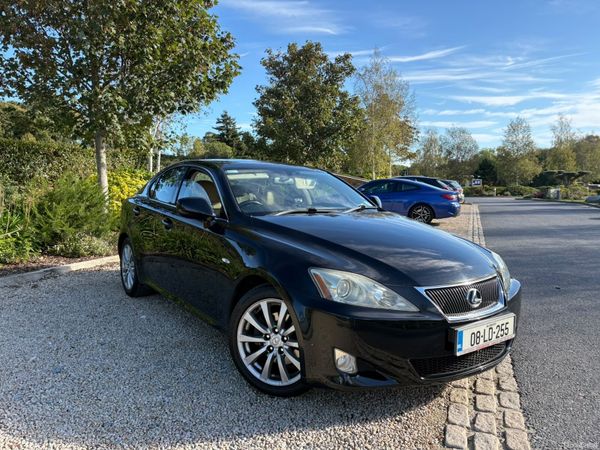 Lexus IS Saloon, Petrol, 2008, Black