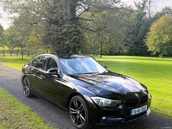 BMW 3-Series Saloon, Diesel, 2015, Black