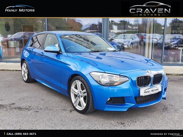 BMW 1-Series Hatchback, Diesel, 2015, Blue