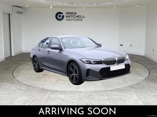 BMW 3-Series Saloon, Petrol Hybrid, 2023, Grey