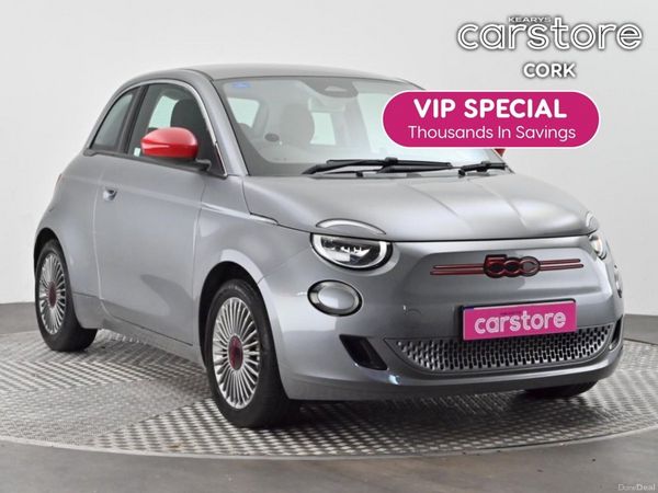Fiat 500e Hatchback, Electric, 2022, Grey