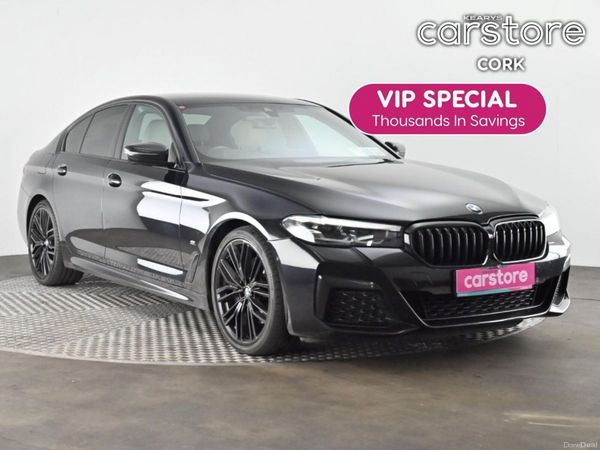 BMW 5-Series Saloon, Diesel, 2022, Black