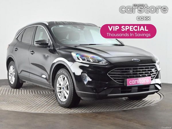 Ford Kuga SUV, Petrol Hybrid, 2022, Black
