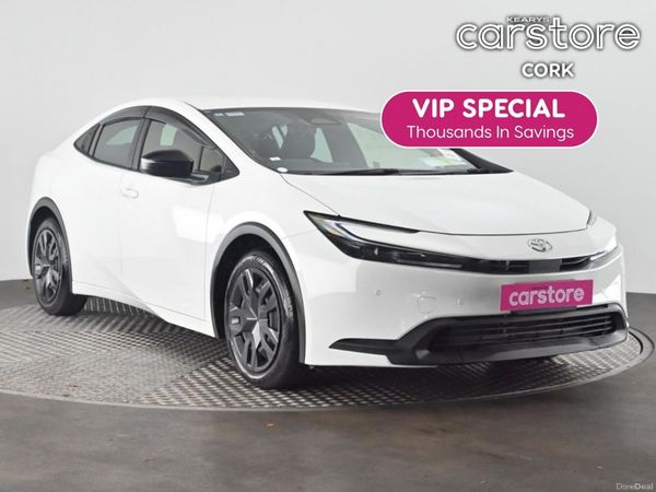 Toyota Prius Hatchback, Petrol Hybrid, 2024, White