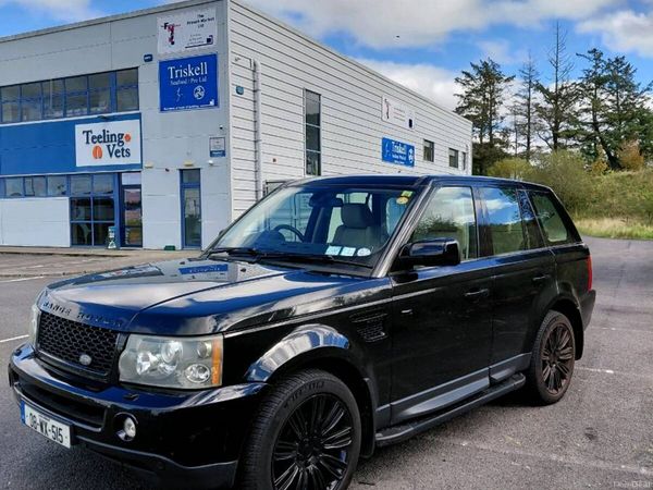 Land Rover Range Rover Sport SUV, Diesel, 2008, Black