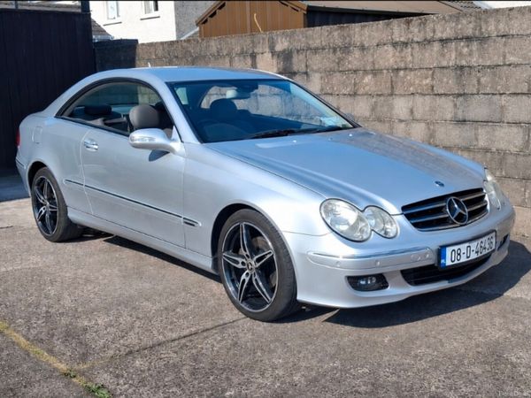 Mercedes-Benz CLK Coupe, Petrol, 2008, Silver