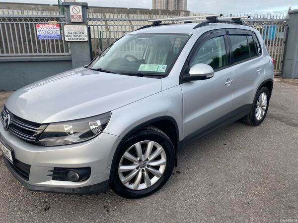 Volkswagen Tiguan SUV, Diesel, 2014, Silver