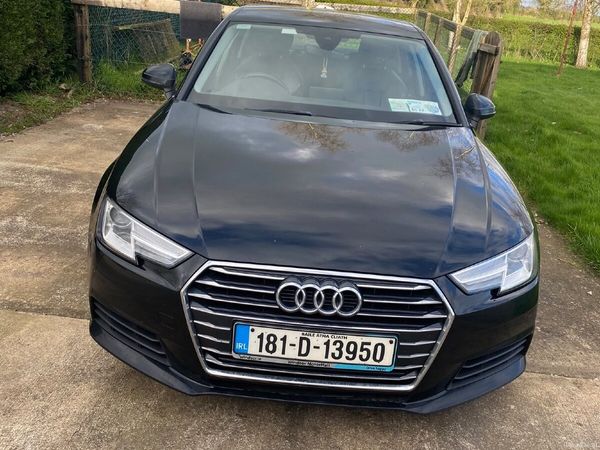 Audi A4 Saloon, Diesel, 2018, Black