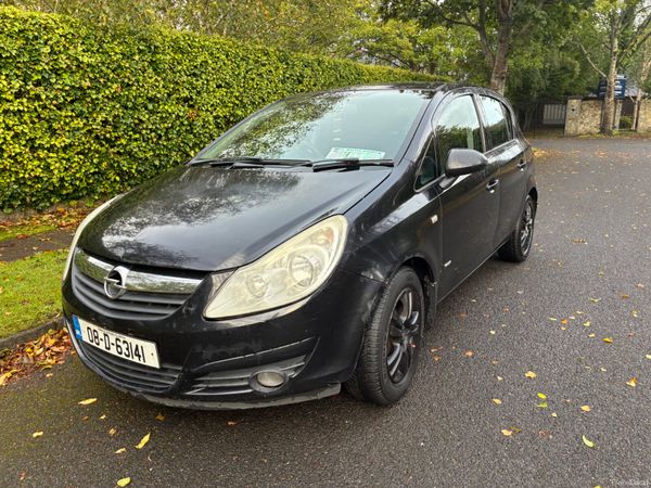 Opel Corsa Hatchback, Petrol, 2008, Black