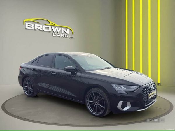Audi A3 Saloon, Diesel, 2022, Black
