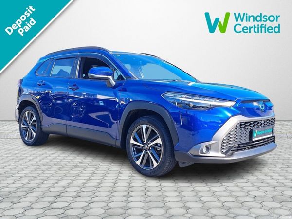 Toyota Corolla Cross SUV, Petrol Hybrid, 2023, Blue