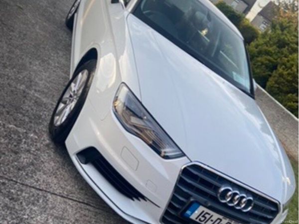 Audi A3 Saloon, Petrol, 2015, White
