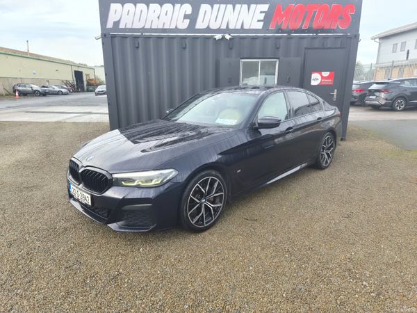 BMW 5-Series Saloon, Diesel, 2021, Black