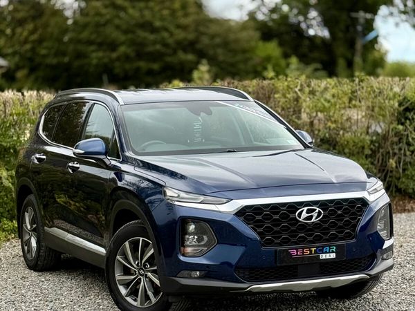 Hyundai Santa Fe SUV, Diesel, 2018, Blue