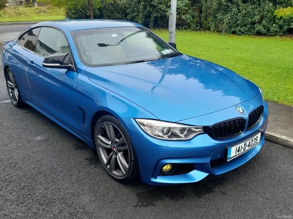 BMW 4-Series Coupe, Diesel, 2014, Blue