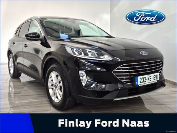 Ford Kuga SUV, Petrol Plug-in Hybrid, 2023, Black