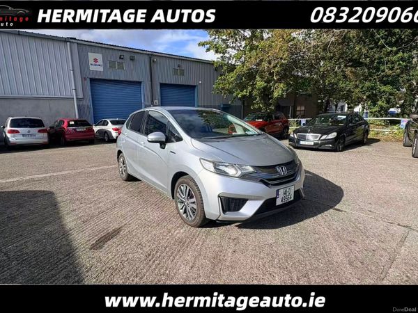 Honda Fit Hatchback, Petrol Hybrid, 2014, Silver
