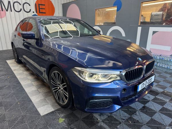 BMW 5-Series Saloon, Petrol, 2017, Blue