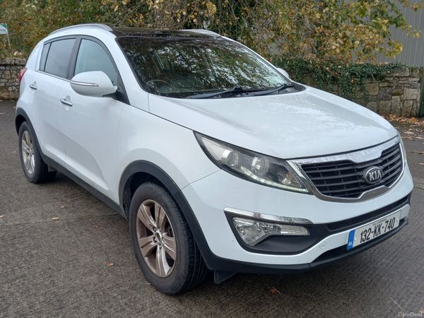 Kia Sportage SUV, Diesel, 2013, White