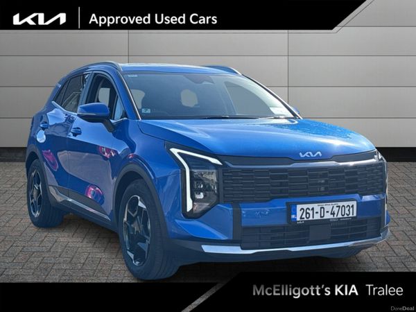 Kia Sportage MPV, Diesel Hybrid, 2026, Blue