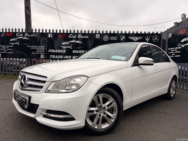 Mercedes-Benz C-Class Saloon, Diesel, 2013, White