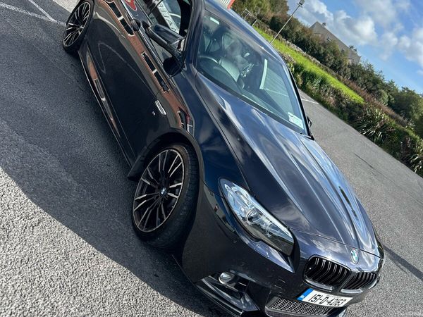 BMW 5-Series Saloon, Diesel, 2015, Black