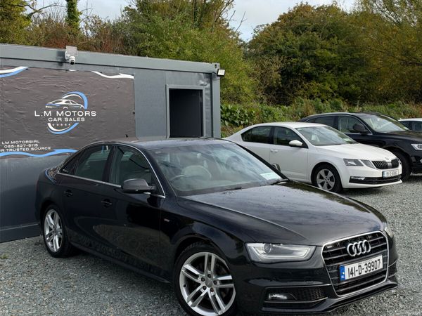Audi A4 Saloon, Diesel, 2014, Black