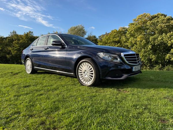 Mercedes-Benz C-Class Saloon, Diesel, 2015, Blue