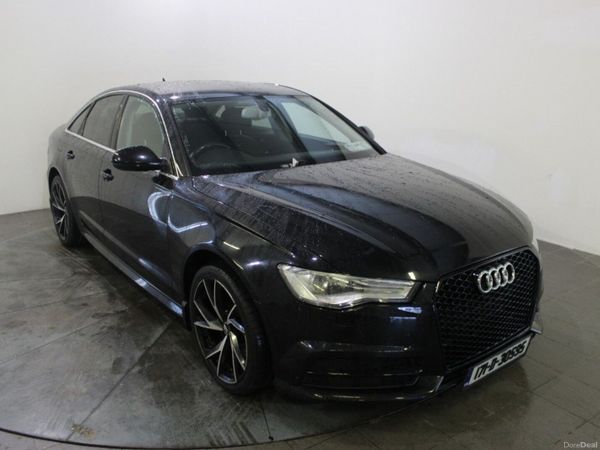 Audi A6 Saloon, Diesel, 2017, Black