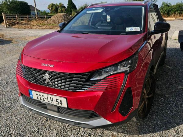 Peugeot 3008 MPV, Petrol, 2022, Red